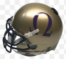 Omega Psi Phi Miniature Football Helmet - Picture Inside Fanz Collectibles Revolution Helmets Png,Omega Psi Phi Png