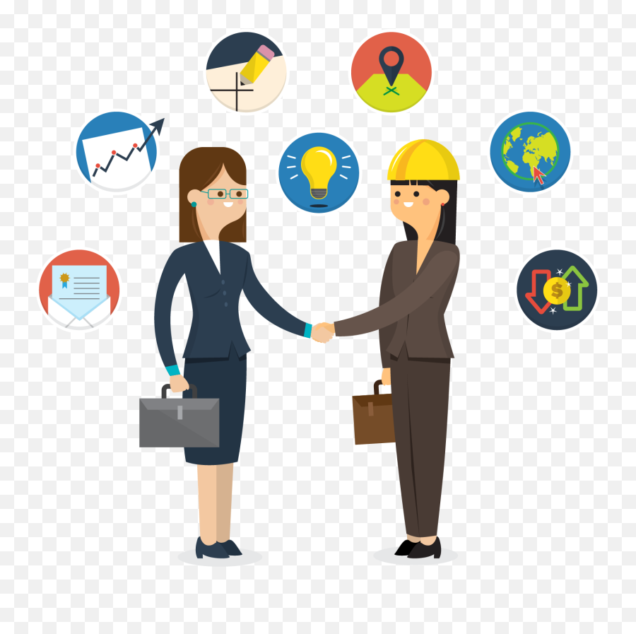 Handshake Clipart Png - Handshaking Handshake Download Icon Business Shake Hand Icon,Professional Icon Png