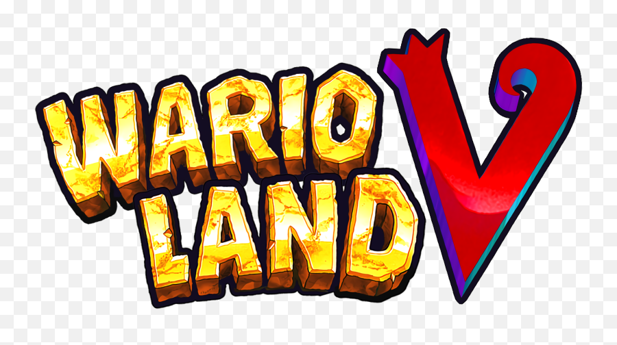 Since Weu0027re Doing This Now Hereu0027s A Wario Land 5 Logo I - Fiction Png,Wario Transparent