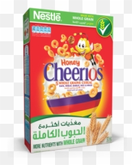 Honey Cheerios Breakfast Cereals - Cereal Nestle Honey Cheerios Png,Cheerios Png