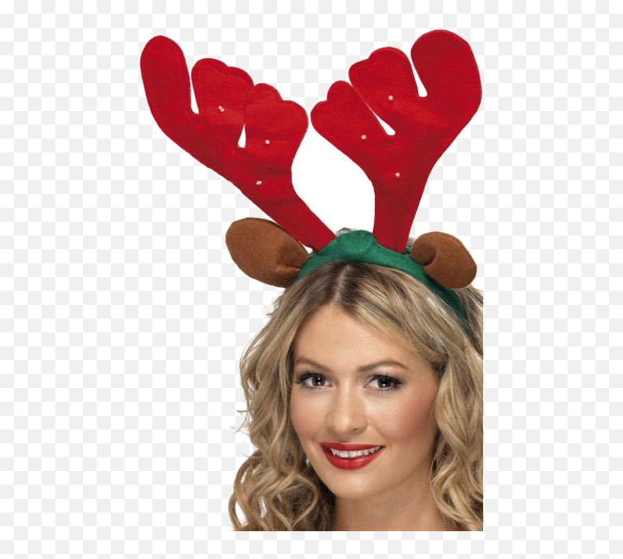 Download Reindeer Antlers Headband Png - Christmas Snowflake Reindeer Antlers,Reindeer Antlers Transparent Background