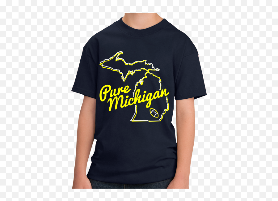Pure Michigan - Ann Arbor Mi Football Hometown Pride Tshirt Unisex Png,Pure Michigan Logo