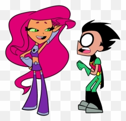 28 Collection Of Starfire Ttg Drawing - Teen Titans Go Fanart png