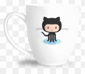 Octocat Mug - Cartoon png