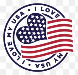 I Love My Usa Corner Logo Face Mask - Cornell University Png,Made In Usa Logo Png