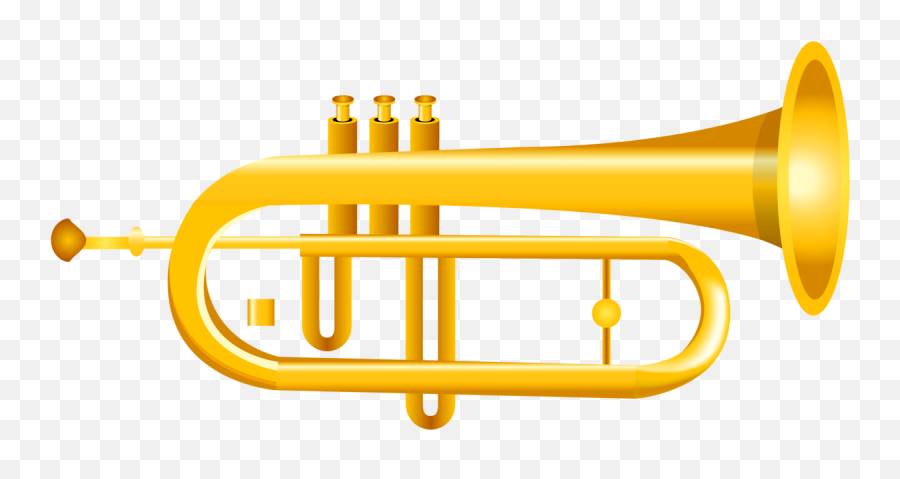 Dibujo Trompeta Png 2 Image - Trumpet Western Musical Instruments,Trompeta Png