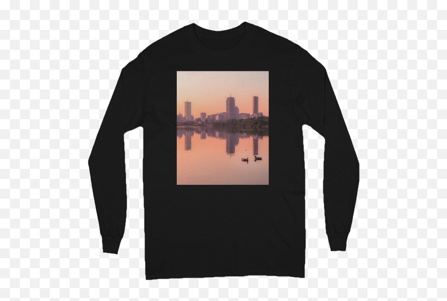 Boston Skyline - Long Sleeve Png,Boston Skyline Png