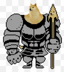 Greater Doge - Undertale Meme png