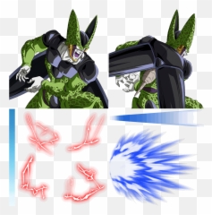 Dokkan Assets But Merry - Dokkan Ssj4 Vegeta Assets Png,Perfect Cell Png