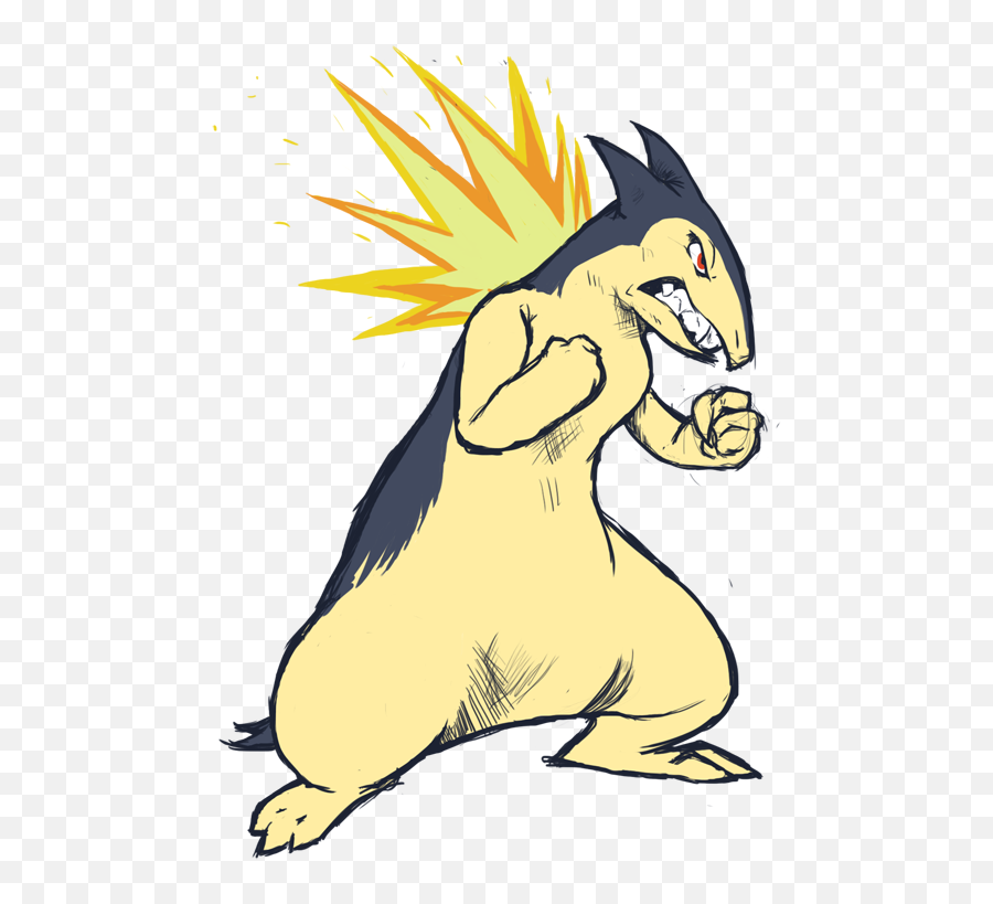 Runde - Fictional Character Png,Typhlosion Png