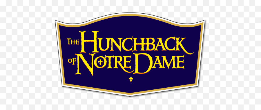 The Hunchback Of Notre Dame - Horizontal Png,Notre Dame Logo Png