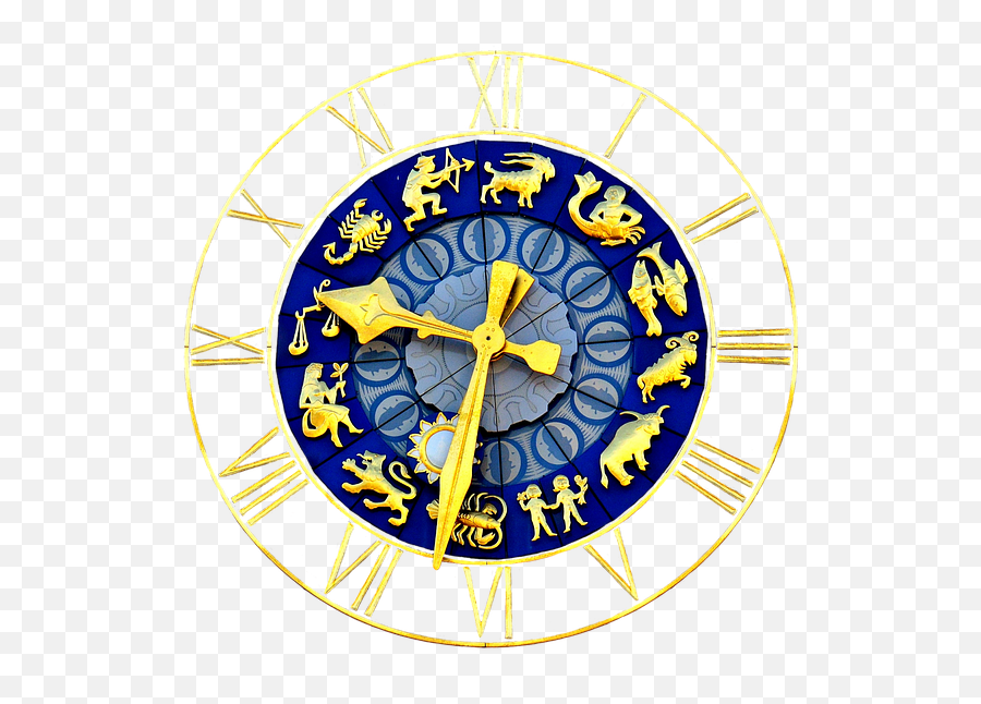 Clock Zodiac Sign Time Of - Free Photo On Pixabay Signos Del Zodiaco Reloj Png,Gold Clock Png