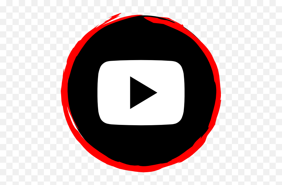 Social Media Logo Video Player Free - Youtube Icon Art Png,Video Logo