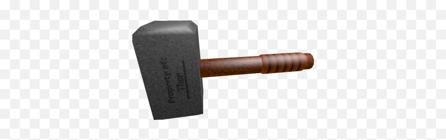 Throwable Thor Hammer - Roblox Lump Hammer Png,Thors Hammer Png