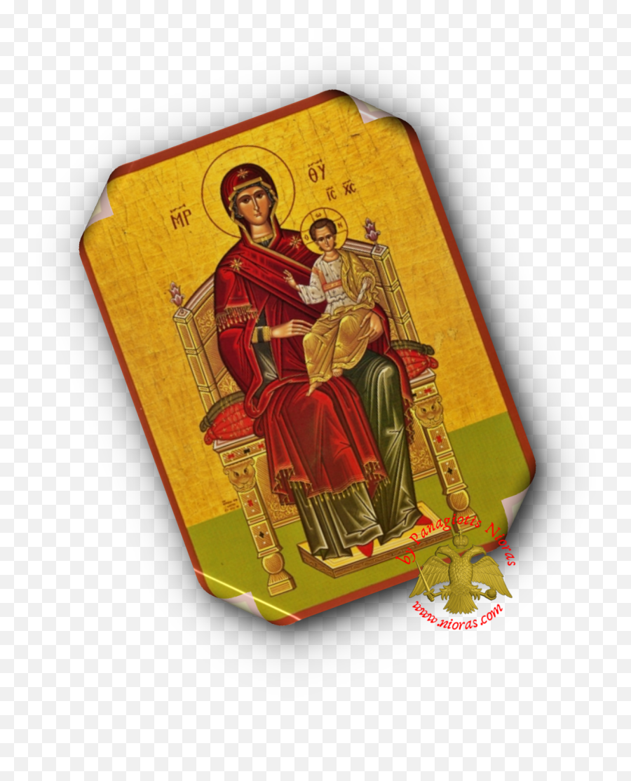 Panagia Laminated Icons Wwwniorascom Online Orthodox Art - Prophet Png,Orthodox Icon Prayer Cards