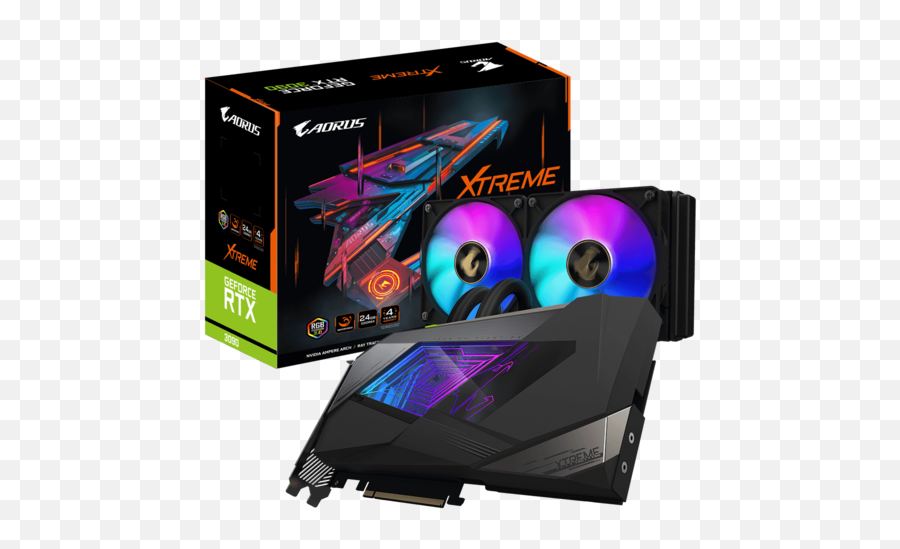 Gigabyte Global - Gigabyte Geforce Rtx 3090 24gb Gddr6x Aorus Xtreme Waterforce Gv N3090aorusx W 24gd Png,Toshiba Hard Drive Icon