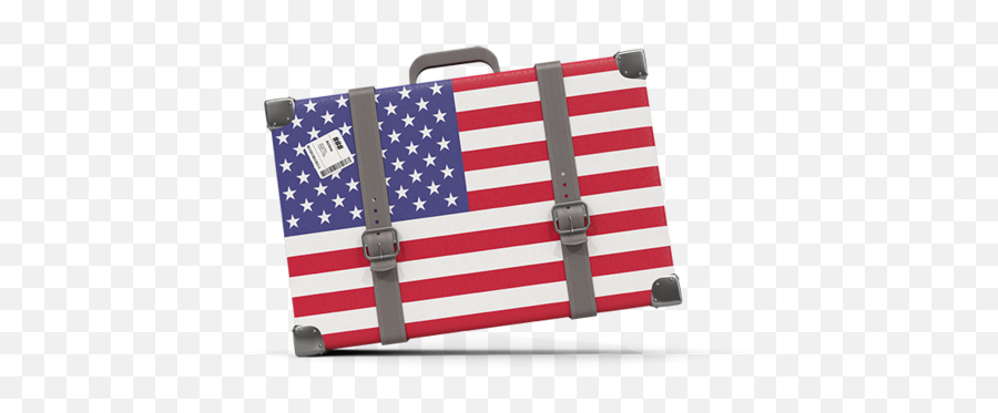Traveling Icon Illustration Of Flag United States America - American Png,Us Flag Icon Png