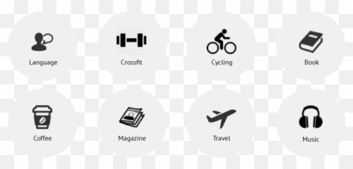 Pin - Hobbies And Interests Logo Png,Vector Icon Library