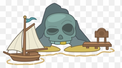 Poptropica Island Tours - Skullduggery Pirate png