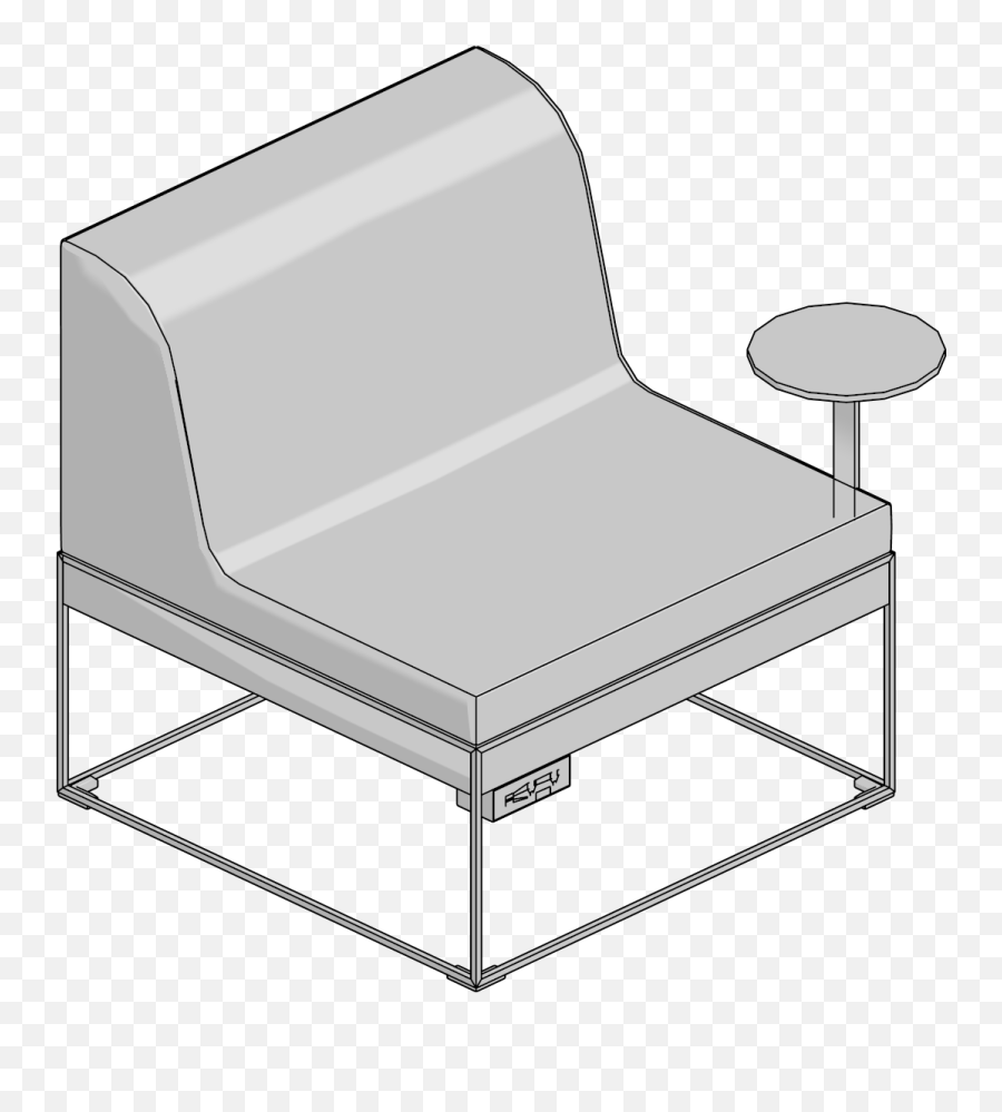 Auto Cad 3d Furniture Model Downloads - Steelcase Solid Back Png,Round Table Icon