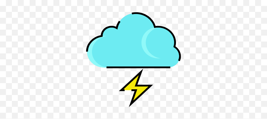 Lightning Meteorology Rain Sign Storm Weather Icon - Weather Png,Storm Icon Png