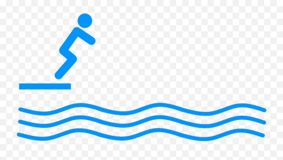 Download Hd Diver Diving Swimming - Clip Art Png,People Swimming Png