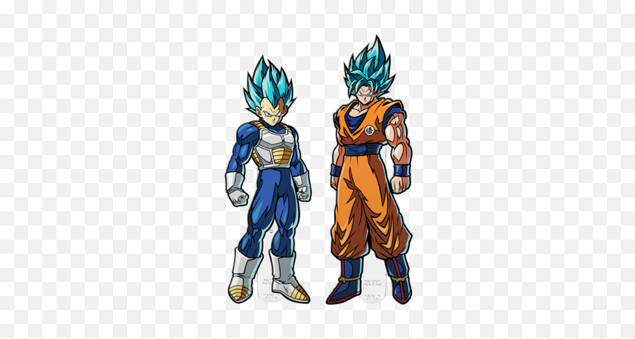 Covetly Figpin Dragon Ball Fighterz Ssgss Vegeta U0026 - Figpin Dragon Ball Vegeta Png,Mass Effect Andromeda Two Person Icon