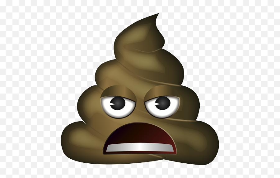 Free Download For Personal Use - Bull Poop Emoji Drooling Poop Emoji Png,Shit Emoji Png