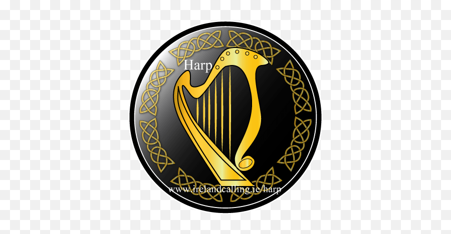 Ireland Calling - National Emblem Of Ireland Celtic Circle Vector Png,Harp Icon