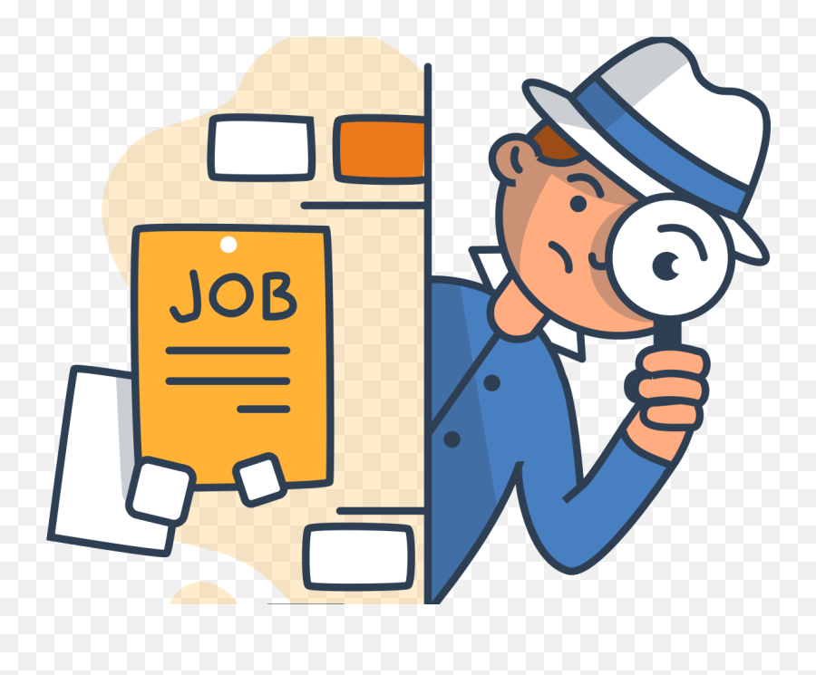 Job Steemit - Applying For A Job Clipart Png,Job Png