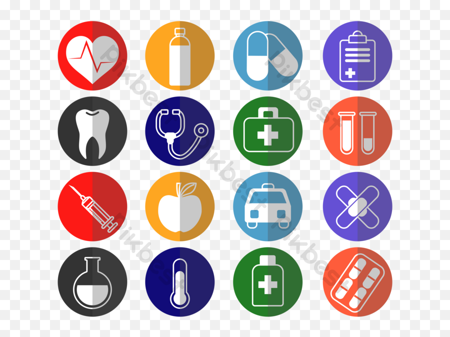 Medical Icon Ai Free Download - Pikbest Png,Icon Bitmaps