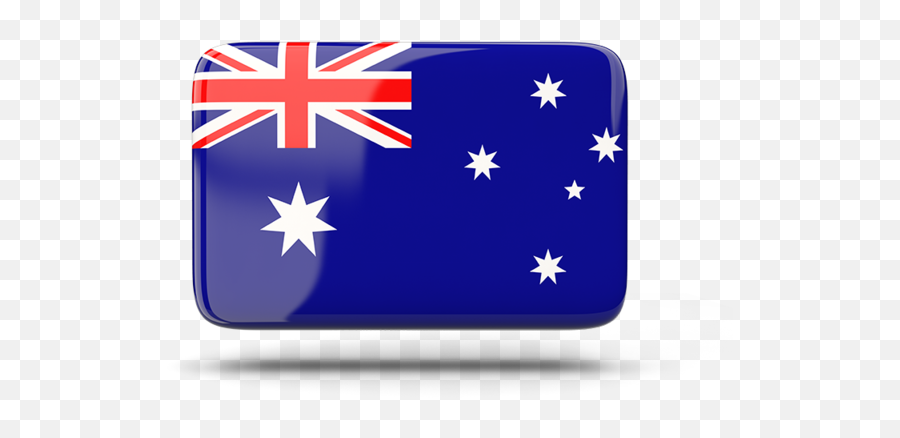 Rectangular Icon With Shadow Illustration Of Flag Australia - The Tisch Family Zoological Gardens Png,Rectangle Icon Png