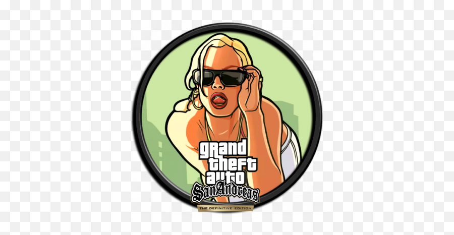 Gta Trilogy Desktop Icons - Classic And Definitive Edition Grand Theft Auto San Andreas The Definitive Edition Switch Png,San Andreas Icon