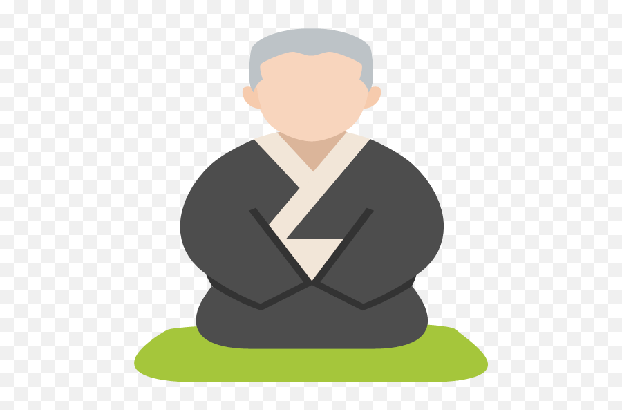 Monk Icon - Yoga Vector Icon Set Sitting Png,Monk Png