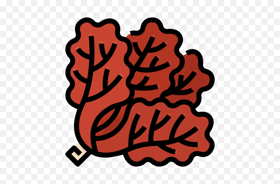 Precious Red Coral Png Hd Mart - Red Lettuce Icon,Main Hd Icon Is Red