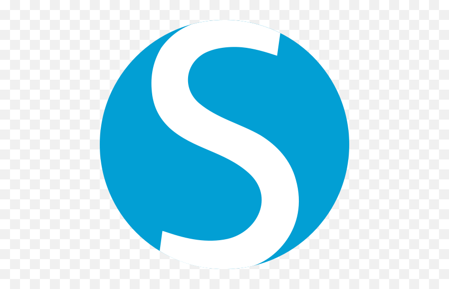 S - Blue Circle S Logo Png,S Logos