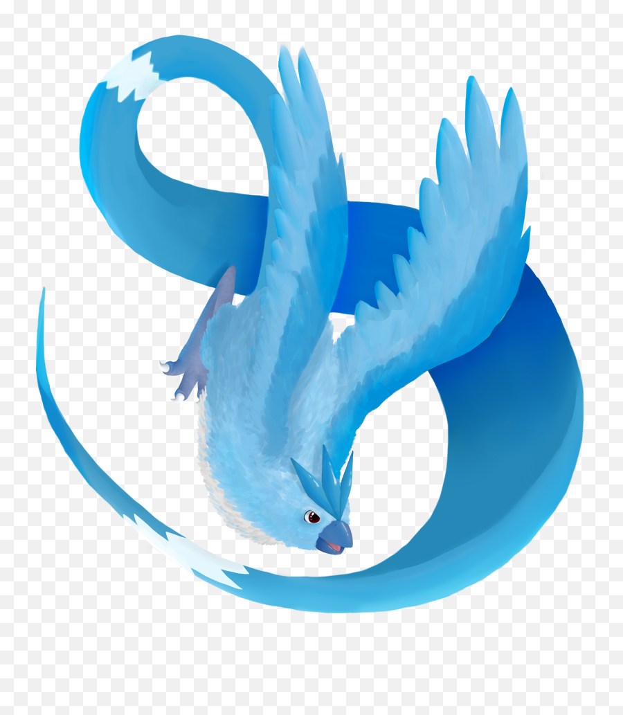 Digital Illustration Of Articuno - Articuno Png,Articuno Png
