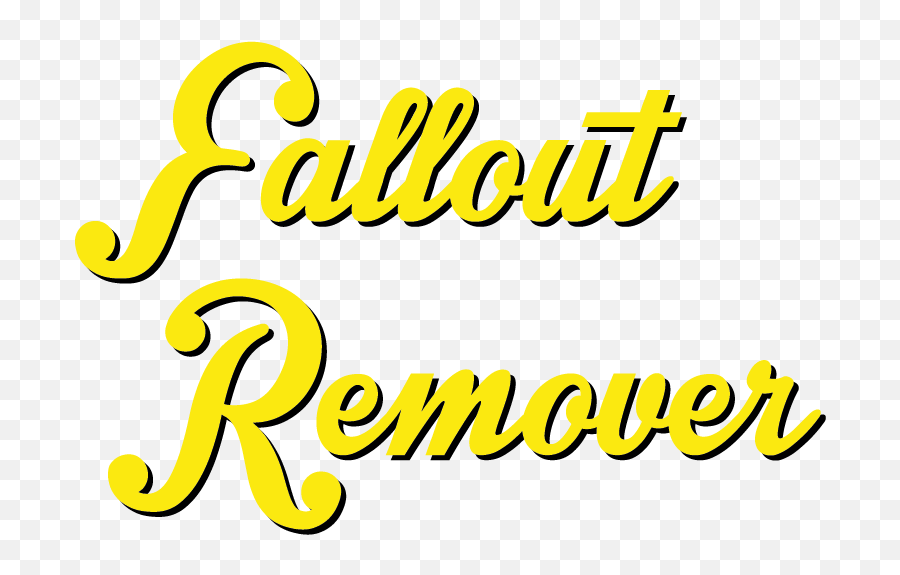 Fallout Remover - Calligraphy Png,Fallout Logo