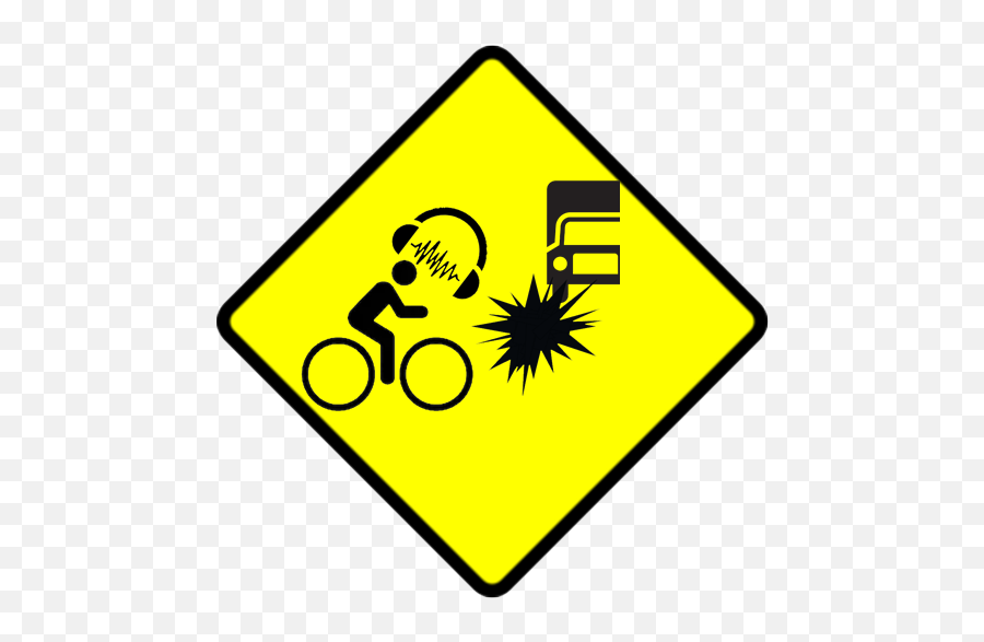 Download Yellow Caution Sign With Black - Signage On Motorists Safety While Driving Png,Caution Sign Png