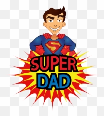 Download Free Png Art Superhero Mug Father Superman - Cartoon