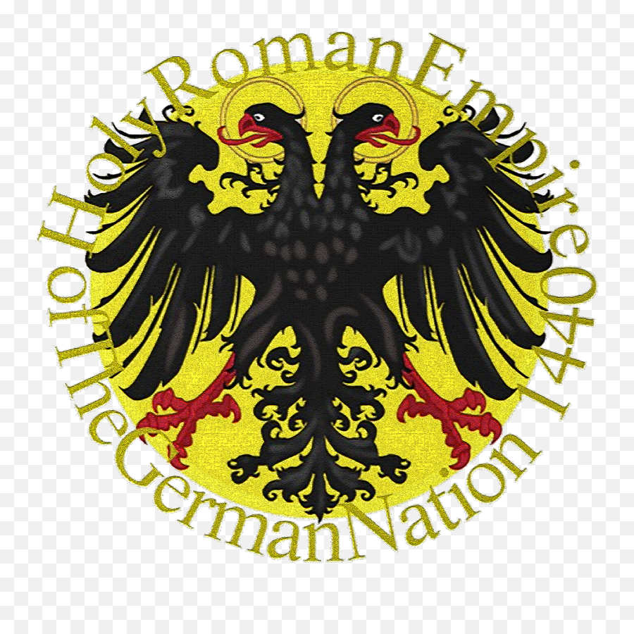 German Eaglesu2026single Head 640 Years Double - Headed 366 Years Holy Roman Empire Flag Png,Eagle Head Logo