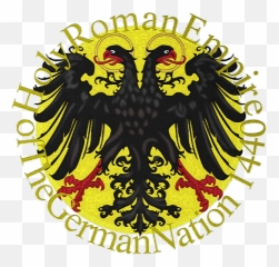 German Eaglesu2026single Head 640 Years Double - Headed 366 Years Holy Roman Empire Flag Png,Eagle Head Logo