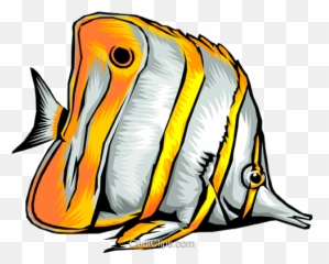 Tropical Fish Royalty Free Vector Clip Art Illustration - Types Of Bony Fish Png,Tropical Fish Png