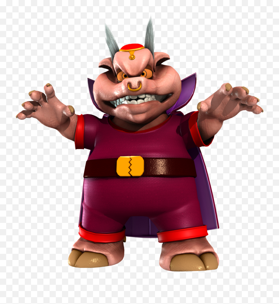 Wizpig - Super Mario Wiki The Mario Encyclopedia Wizpig Diddy Kong Racing Png,Diddy Kong Png