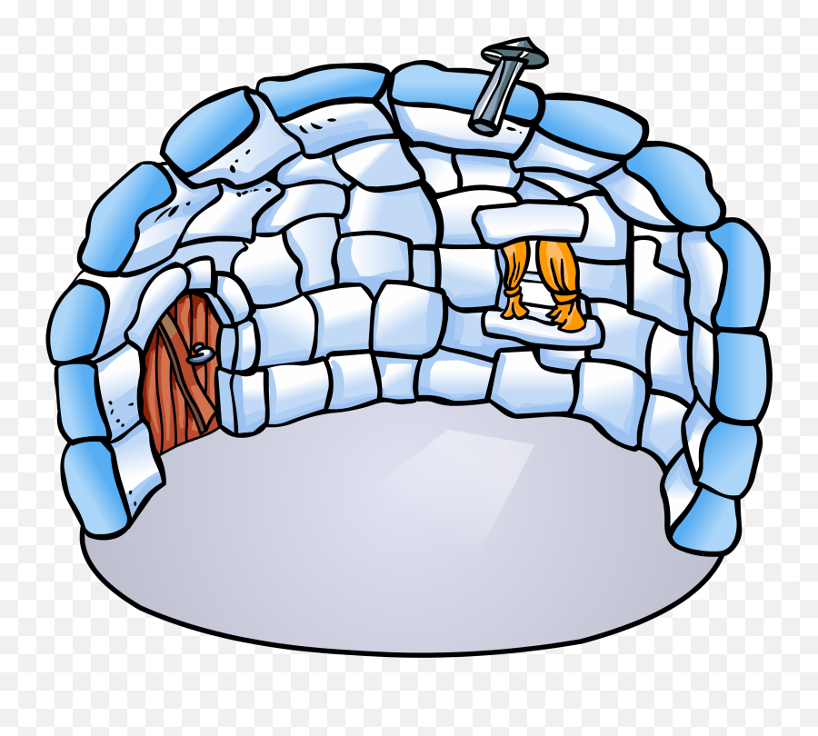 Club Penguin Rewritten Wiki - Club Penguin Igloo Inside Png,Igloo Png