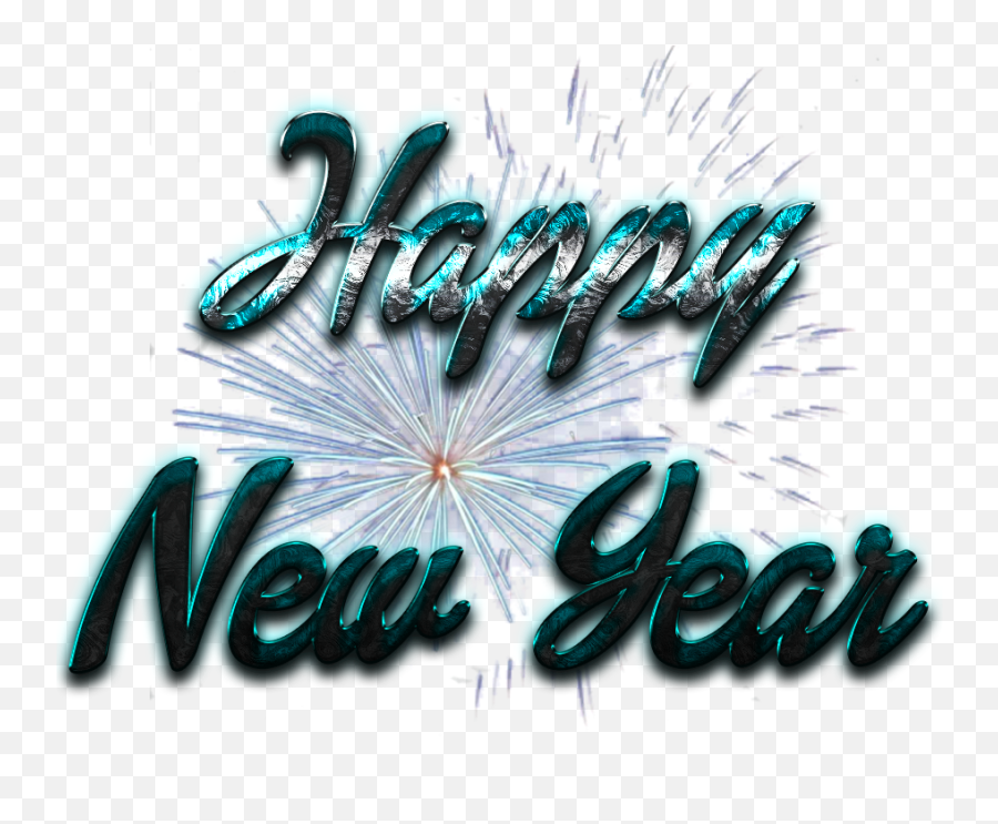 Happy New Year Word Art Transparent Image Png Arts