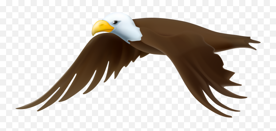 Transparent Eagle Clipart - Cartoon Eagle Clipart Transparent Background Png,Bald Eagle Png