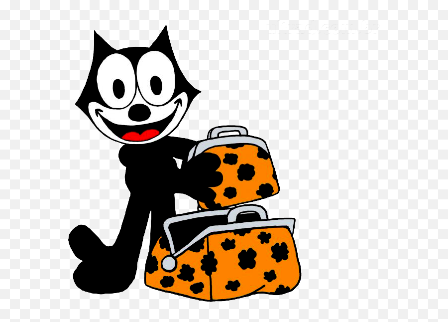 Download Gato Felix Em Png - Felix The Cat In Bag,Felix The Cat Png