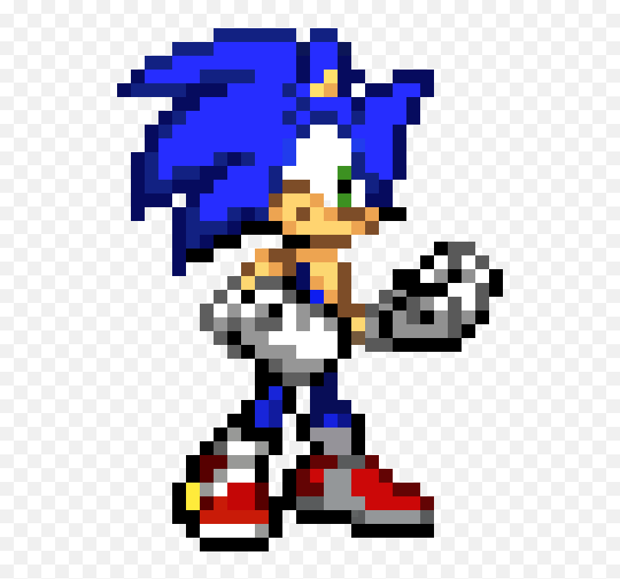 Sonic Advance Sprite - Sonic Sprite Gif Png,Sonic Advance Logo