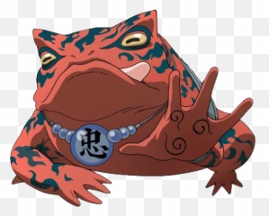 Made A Png Of The Toad Summoning - Jiraiya And Frog Png,Toad Png